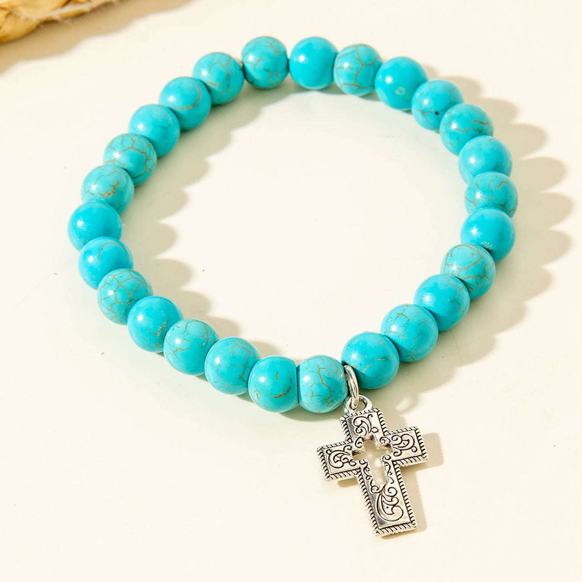 Wholesale Bohemian turquoise bracelet cross starfish turtle bracelet